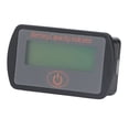 thumbnail image 4 of Battery Meter Lightweight Small Size Portable LCD Display Battery Capacity Voltage Indicator 8‑63V 36V, 4 of 14
