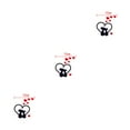 thumbnail image 3 of jesticaly Cat Light Switch Sticker Decal Vinyl Art Wall Sticker Lightswitch Black Kitten 1pcs #2 3Set, 3 of 6
