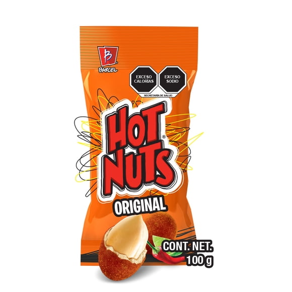 Cacahuates Barcel Hot Nuts original 100 g