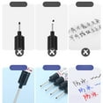 thumbnail image 4 of Long Head Deep Hole Marker Pens,2024 Upgrade Waterproof 20mm Long Nib Marker, Colorful Ink Markers Carpenter Scriber Tool Construction Marking Pens 8ml, Carpenter Ink Marker Pens, 4 of 6