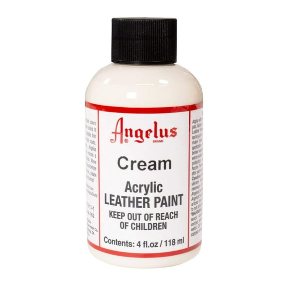 Angelus® Acrylic Leather Paint, 4 oz., Cream