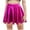Hot Pink, variant on ZACPNCV Girls Metallic Skater Skirt Sparkly Shiny Flared Pleated A-Line Mini Skort Black 11-12 Years