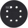 thumbnail image 3 of Paquete de 5 almohadillas de interfaz, almohadillas de esponja suave para moler rebanadas, discos de pulido de papel de lija flocados autoadhesivos, 125 mm de diámetro (8 agujeros), 3 of 5