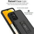 thumbnail image 4 of CoverON for SAMSUNG Galaxy A13 5G Case, Military Grade Heavy Duty Full Body Phone Kickstand Cover - Black, 4 of 8