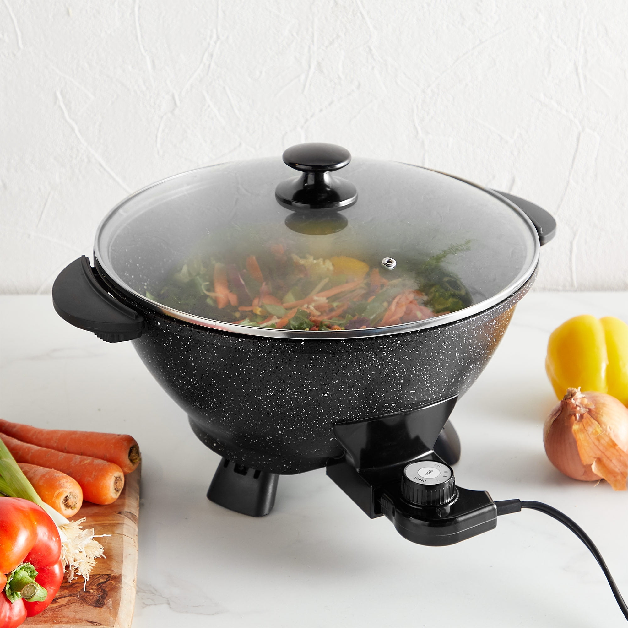 14 inch frying pan non stick with lid