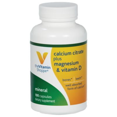 Calcium Citrate+MagnesiumVitamin D,MultiMineral Bone ...
