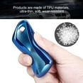 thumbnail image 4 of Topsmart Chrome Finish TPU Car Key Protector Remote Smart Key Cover Fob Case Shell for Mazda 2 3 5 6 CX-3 CX-5 CX-7, 4 of 5