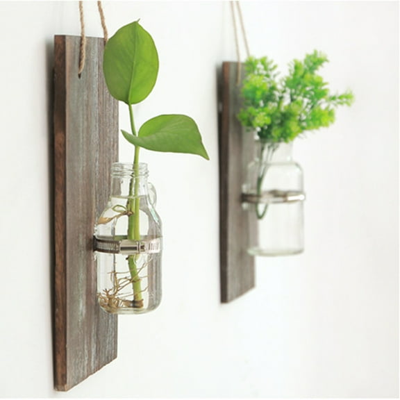 Niceauty Test Tube Vase Indoor Decoration Glass 1Pack