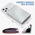 thumbnail image 4 of 2pz Tarjetero Metal Acero Inoxidable Cartera Credito, 4 of 4