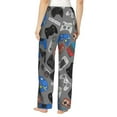 thumbnail image 3 of Junzan Video Game Women'S Pajama Pants Drawstring Comfy Sleep Bottoms With Pockets, 3 of 9