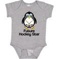 thumbnail image 3 of Inktastic Future Hockey Star Penguin Boys or Girls Baby Bodysuit, 3 of 5