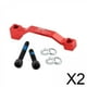 thumbnail image 1 of 2xbike Disco Freno Adaptador Bicicleta Disco Freno Soporte Accesorios Piezas Rojo, 1 of 8