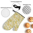 thumbnail image 3 of Cauagu Cute Sunflower Print Oven Mitts and Pot Holders 4 pcs Set,Extra Thicken Long Kitchen Oven Glove Potholders BBQ Gloves-Oven Mitts and Pot Holders(11 Inch), 3 of 6