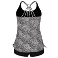 thumbnail image 5 of Firpearl Plus Size Bathing Suits for Women Two Piece Swimsuit Athletic Tankini Top with Shorts, 5 of 7