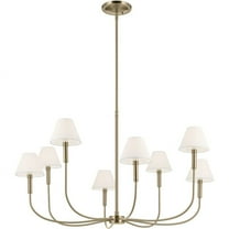 52769CPZ Kichler Lighting Eadie - 8 Light Large Chandelier-23 Inch Tall and 41.25 Inch Wide-Champagne Bronze Finish