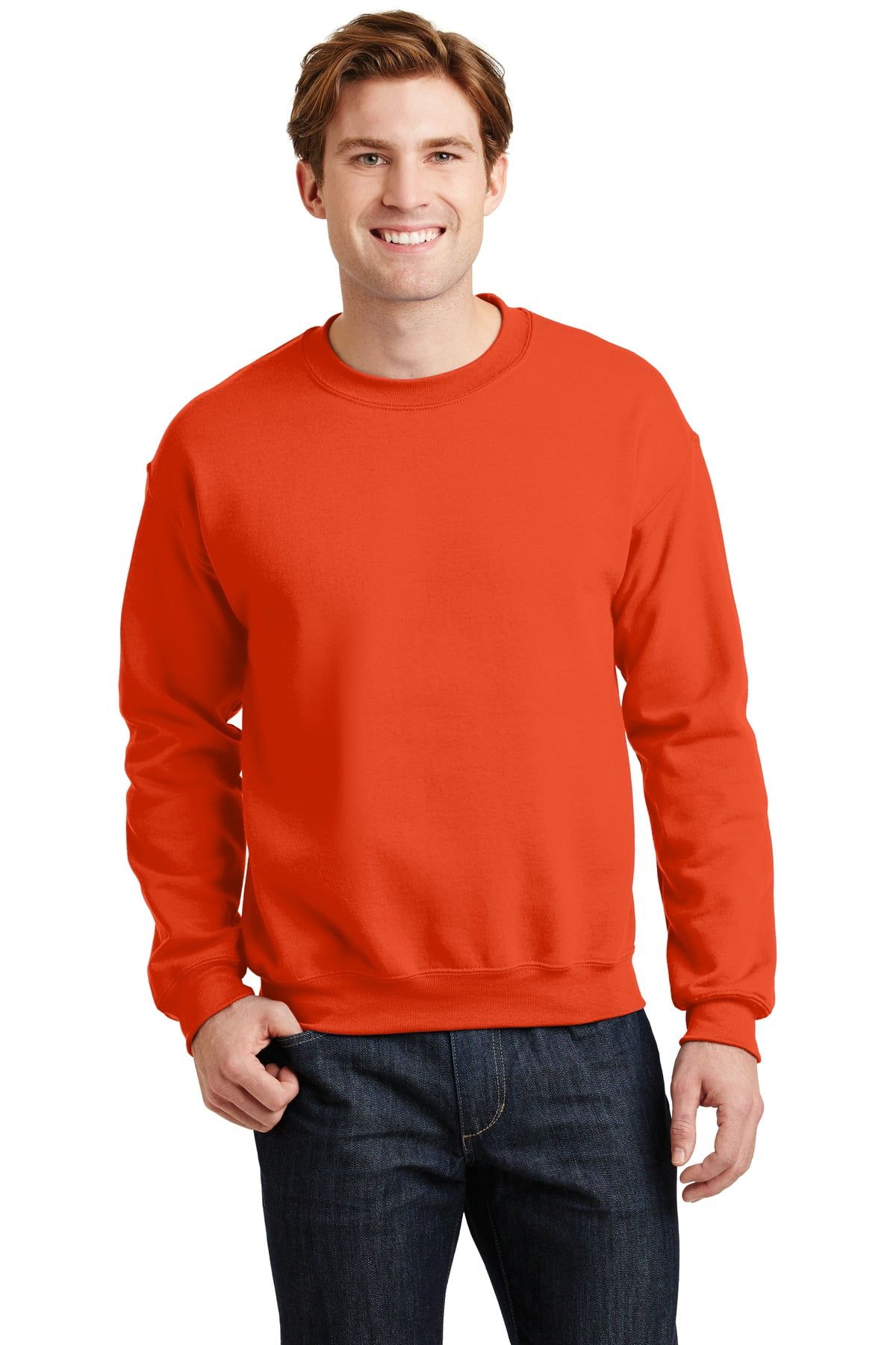 gildan safety orange hoodie