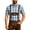 Blue, variant on Oktoberfest Lapel Shirt for Men, Casual Long-Sleeve Plaid T-Shirt for Men, Classical Checkered Button Down Shirts Festival Shirt(Red/S)