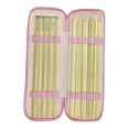 thumbnail image 3 of Abbracc Bamboo Long Knitting Pins Double Pointed 10 Sizes Weaving Projects Crochet Hooks 25cm, 3 of 9
