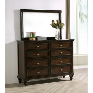 Emberlyn 6-drawer Dresser with Mirror Brown - Walmart.com Emberlyn 6-drawer Dresser with Mirror Brown - Walmart.com
