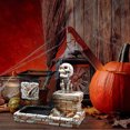 thumbnail image 4 of Decoraciones de Halloween, adornos de Halloween, regalos de Halloween, porta bolígrafos de calavera de Halloween, adornos espeluznantes, regalos, artículos de escritorio novedosos, adornos de resina d, 4 of 6