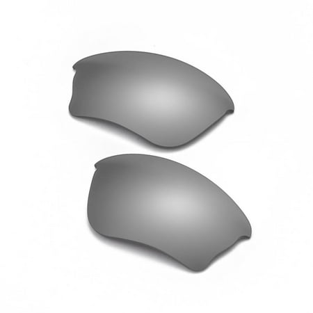 

Walleva Titanium Mr. Shield Polarized Replacement Lenses for Oakley Half Jacket XLJ Sunglasses