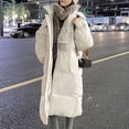 thumbnail image 1 of Puntoco Chaqueta de Mujer Cremalleras con Capucha Sólidas Mediano y Largo Plazo Suelta Manga Larga Blusa cálida Chaquetas de Abrigo Liquidación de Navidad Puntoco Puntoco-836, 1 of 5