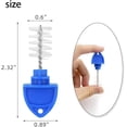 thumbnail image 2 of Beer Tap Cleaning Brush Set, 20-Pack Faucet Plug Brushes and Spout Stoppers, Blue, 2 of 7