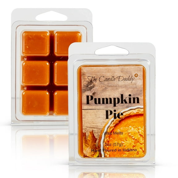 Pumpkin Pie Scented Wax Melt - 1 Pack - 2 Ounces - 6 Cubes