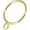 Gold, variant on 44 Pack Curtain Rings with Eyelets, Metal Drapery Ring for Pinch Pleat Curtains, Drape Ring 1.5 Inch I D, Fits Up to 1.2 in Rod (Black)