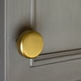 thumbnail image 5 of GlideRite 1-1/2 Inch Solid Round Knurled Satin Gold Cabinet Knob, 5 of 5