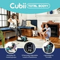 Cubii Total Body+ Elliptical, Under Desk Pedal Exerciser with LCD