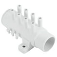 TUMALL Spa Hot Spring Tub PVC Water Pipe 8 Port Plumbing Manifold Water