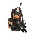 thumbnail image 4 of FORMRS School Backpack with Front Zippered Pocket 12" Student Travel Daypack, Red Flowers Pattern, 4 of 6