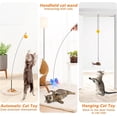 thumbnail image 4 of Nina Ottosson Buggin’ Out Puzzle & Play Cat Puzzle Feeder – Interactive Treat Game for Indoor Cats, Level 2 Slow Feeder Enrichment Toy, 13.9" x 11.5", 4 of 4