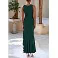 thumbnail image 3 of PRETTYGARDEN Wedding Guest Dresses for Women Summer Formal Gala Maxi Dress Ruffle Mermaid Cocktail Long Dresses, 3 of 8