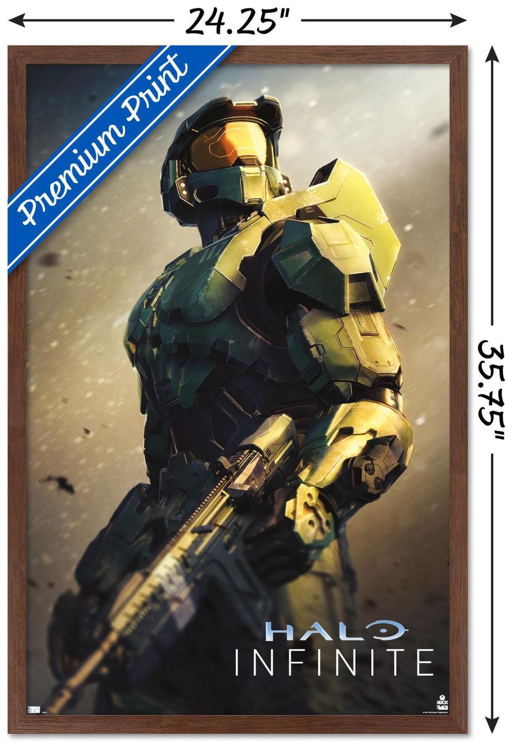 Halo Infinite - Become Wall Poster, 22.375" x 34" Framed