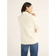 thumbnail image 4 of Free Assembly Women’s Double Breasted Peacoat, Midweight, Sizes XS-XXL, 4 of 5