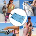 thumbnail image 2 of HLONK PVC Foldable Fish Ruler Waterproofs Fish Measuring Ruler Outdoor Fishing Fish Measurement Tool Fishing Accessories, 2 of 7