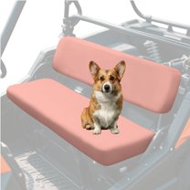 Uorisanigo Mule Seat Covers, Light Pink UTV Seat Cover Protector Fit for 3010 Diesel 4x4 2003-2008, Scratch Resistance Bench Seats Covers UTV Accessories, Mud/Dirt Protection