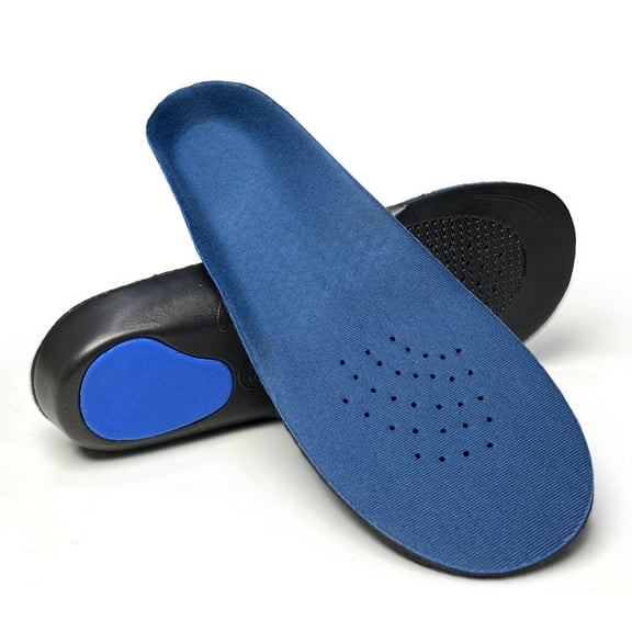 Orthotic Arch Support Shoe Inserts Insoles for Flat Feet,Feet Pain,Plantar Fasciitis,Insoles for Men and Women blue