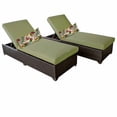 thumbnail image 6 of TK Classics CLASSIC-2x-TANGERINE Classic Chaise Outdoor Wicker Patio Furniture, Tangerine - Set of 2, 6 of 7