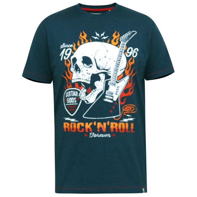Duke Mens Neal D555 Crew Neck Kingsize T-Shirt