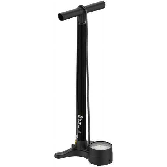 Lezyne Macro HV Floor Drive Pump - ABS, Flat Black