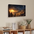 thumbnail image 3 of Christian Wall Art Jesus God Canvas Art Bethlehem2 Painting For Livingroom Decor Office Bedroom Decoration, 3 of 7