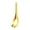 Gold, variant on Giaone Set of 6 Elegant Soup Spoons 304Stainless Steel Dinner Spoons Tablespoons Suitable for Family Meals and Gatherings Use