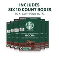 thumbnail image 2 of Starbucks K-Cup Coffee Pods, Flavored Hot or Iced Coffee, Mocha, 60 Keurig Pods, 2 of 4
