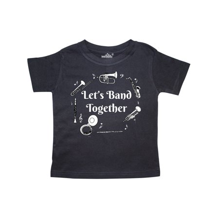 

Inktastic Band Together White Text Gift Toddler Boy or Toddler Girl T-Shirt