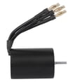thumbnail image 4 of BRI Accesorio de motor sin escobillas no inductivo de 4 polos resistente al agua 3650 para coche RC 1/8 1/10 (negro) (2300 KV), 4 of 10