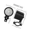 thumbnail image 2 of BESTYASH 2Ud Faro LED Para Motocicleta Negro Con Material Duradero Ideal Para Uso Y Todoterreno, 2 of 8