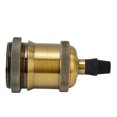 thumbnail image 3 of Lamp Holder, Vintage Lamp Socket Widely Use Exquisite Design  For E26/27 Bulb Yellow Bronze, 3 of 8
